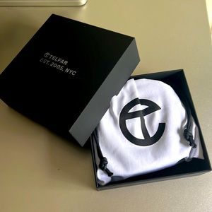 Telfar Logo Belt- Pool Blue Size L BRAND NEW